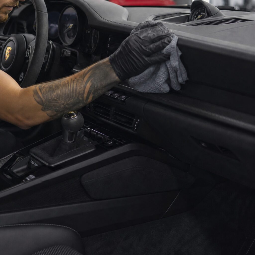 Interieur van een auto